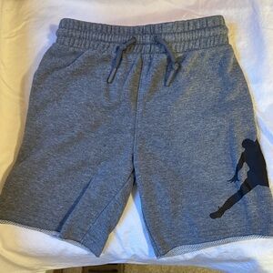 Boys Gray Michael Jordan  Sweat Shorts